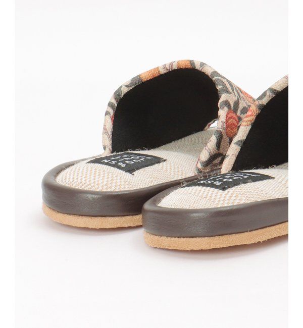 TOKYO DESIGN CHANNEL「絵画プリントモリスフルーツスリッパ」|ルームシューズ|