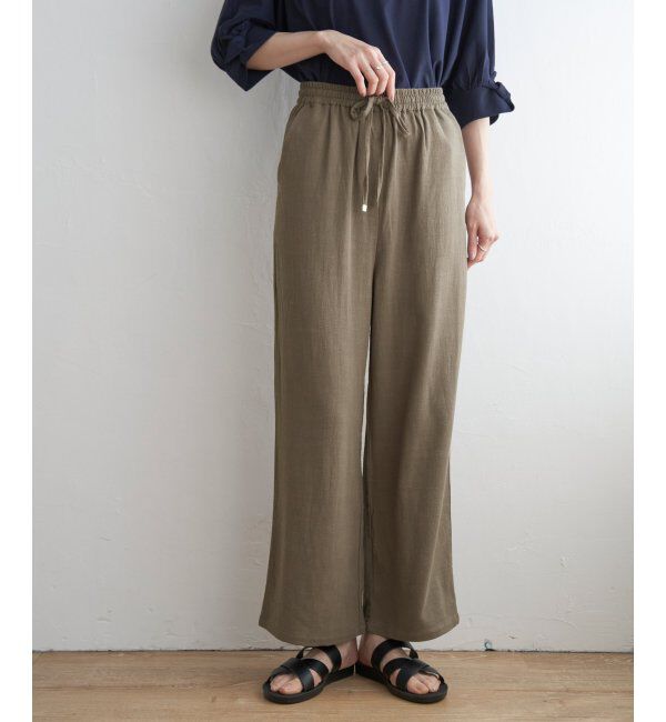 ikka「イージーワイドパンツ」|その他|