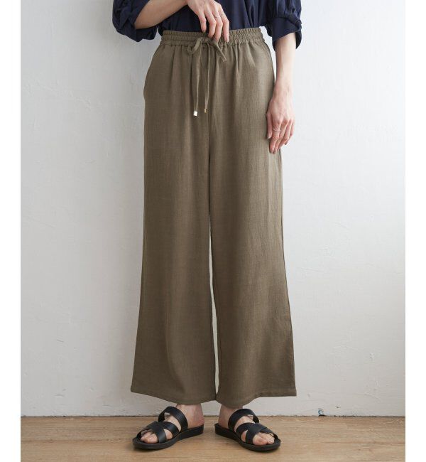 ikka「イージーワイドパンツ」|その他|