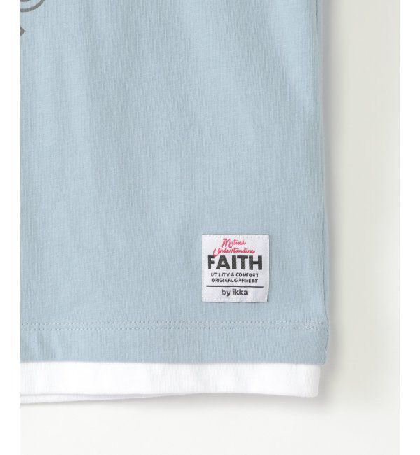 ikka kids「裾レイヤープリントアソートTシャツ（120~160cm）」|Tシャツ・カットソー|