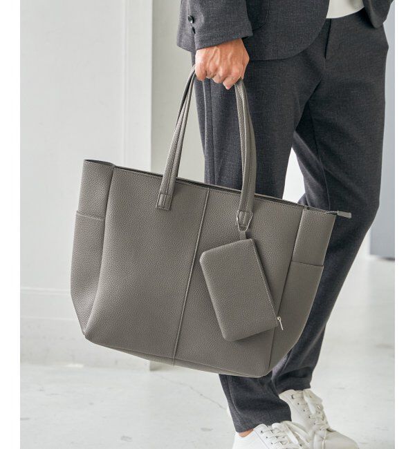 ikka「シュリンクジップトートバッグ」|その他|