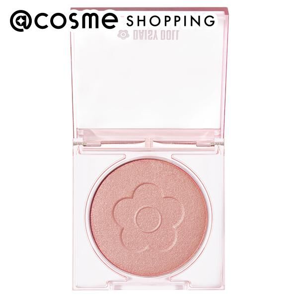  「DAISY DOLL by MARY QUANT パウダー ブラッシュ ブルーム 02 ホロヨイチェリー 本体/ツヤ感 (6.3g)」|チーク|その他