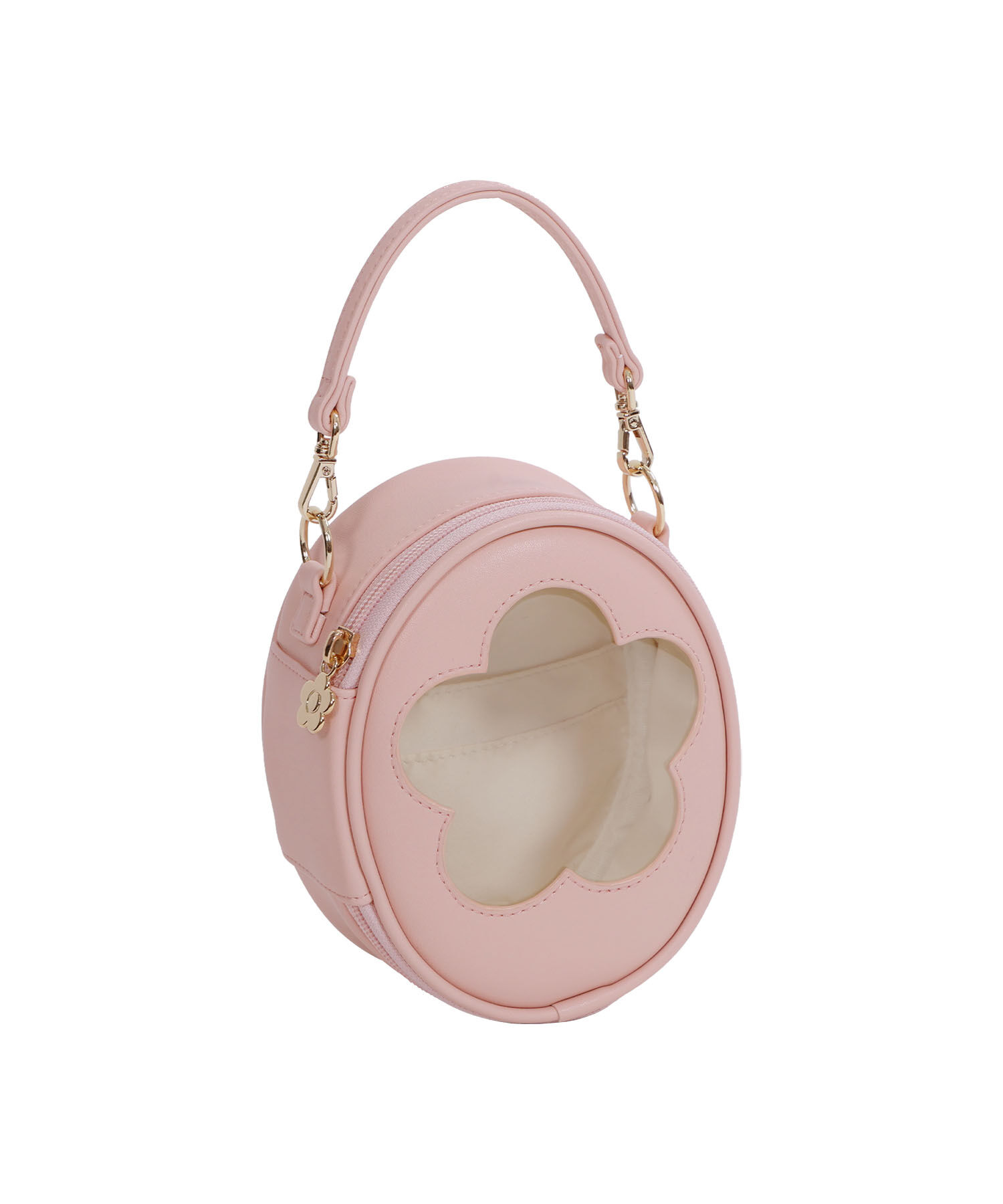 MARY QUANT「デイジークリアフレーム フェイバリットポーチ」|ポーチ|ピンク