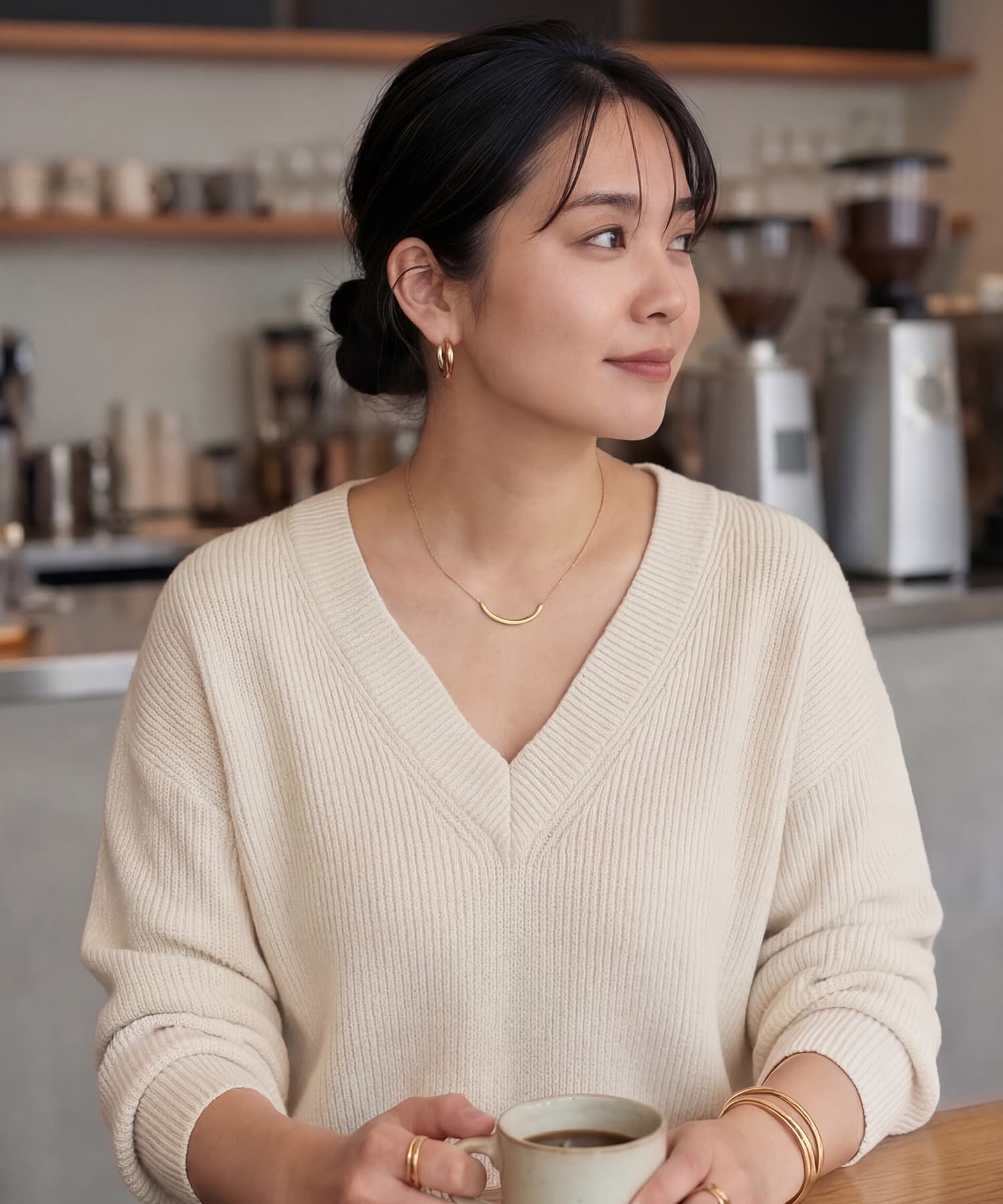 STYLE DELI「【DELI by】アーチラインネックレス」|ネックレス|