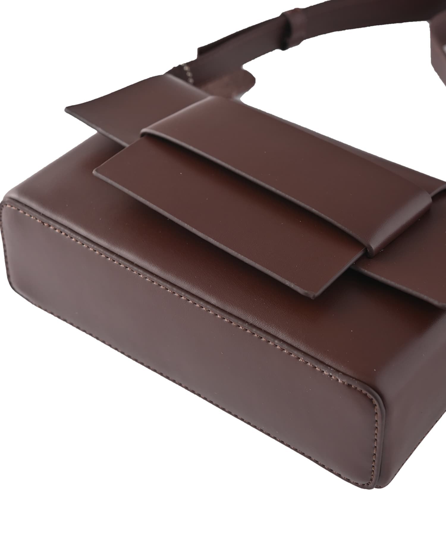 STYLE DELI「【DELI by】スプリットレザー ミニフラップ クロスボディショルダーバッグ」|ショルダー・メッセンジャー|