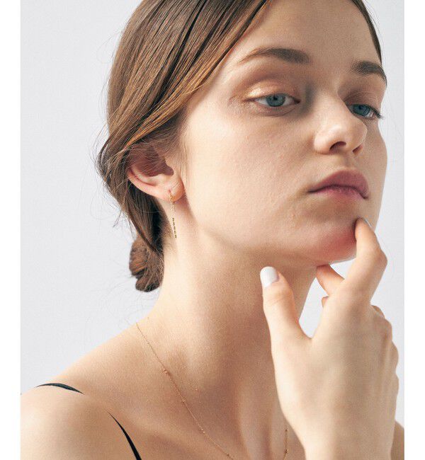 ete「K18YG e_Grain ピアス」|ピアス|