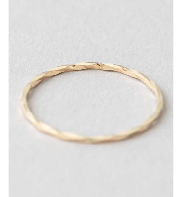 Jouete「[WEB LIMITED] K10YG リング カット」|リング|