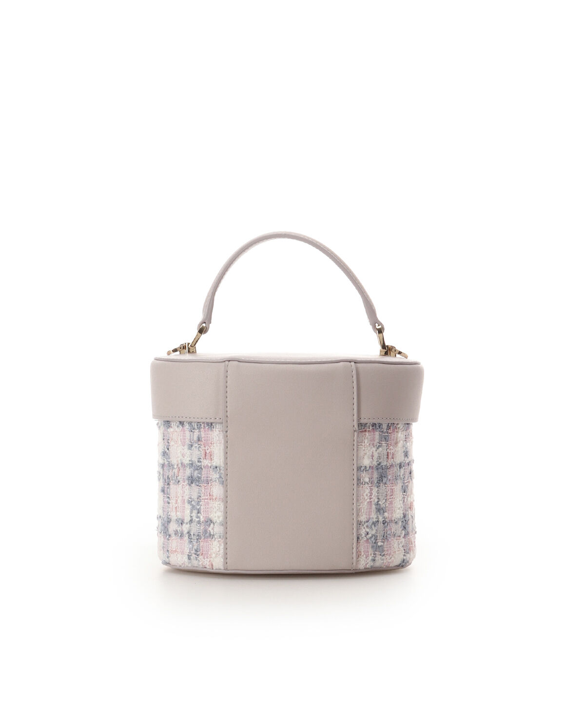 Samantha Thavasa「オリジナル金具ツイード バニティバッグ」|ハンドバッグ|