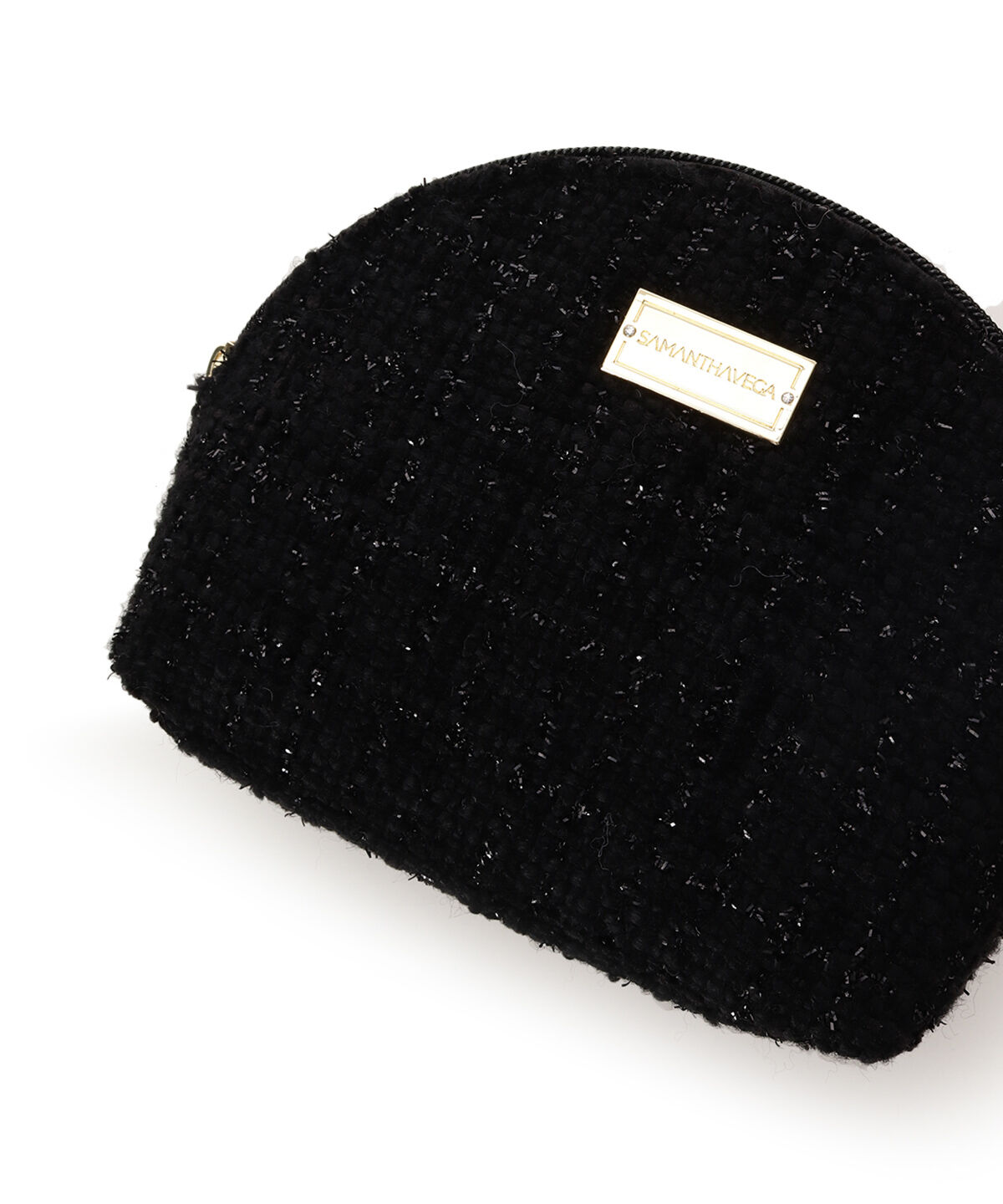 Samantha Vega「ラメツイードポーチ」|ポーチ|