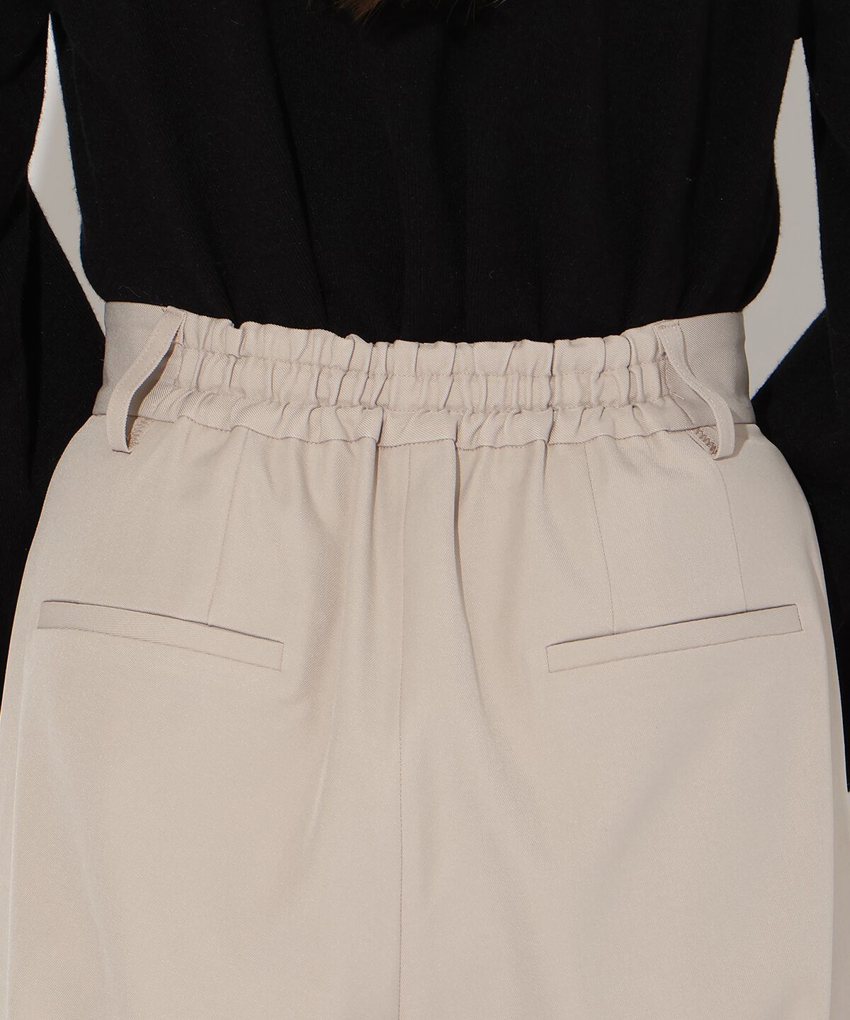 アンドクチュール「タックワイドパンツ」|その他|