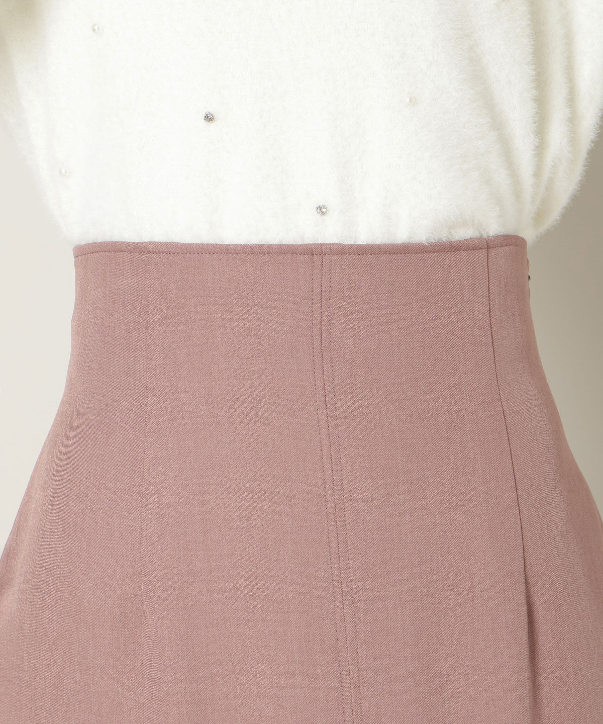 WILLSELECTION「アシンメトリーレイヤードヘムスカート」|フレア|