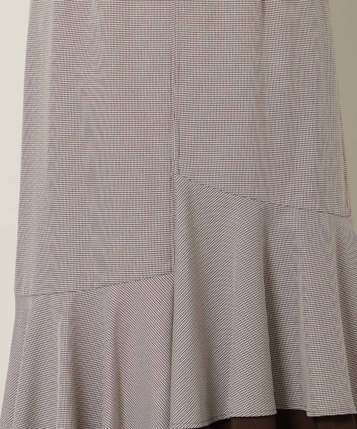 WILLSELECTION「アシンメトリーレイヤードヘムスカート」|フレア|