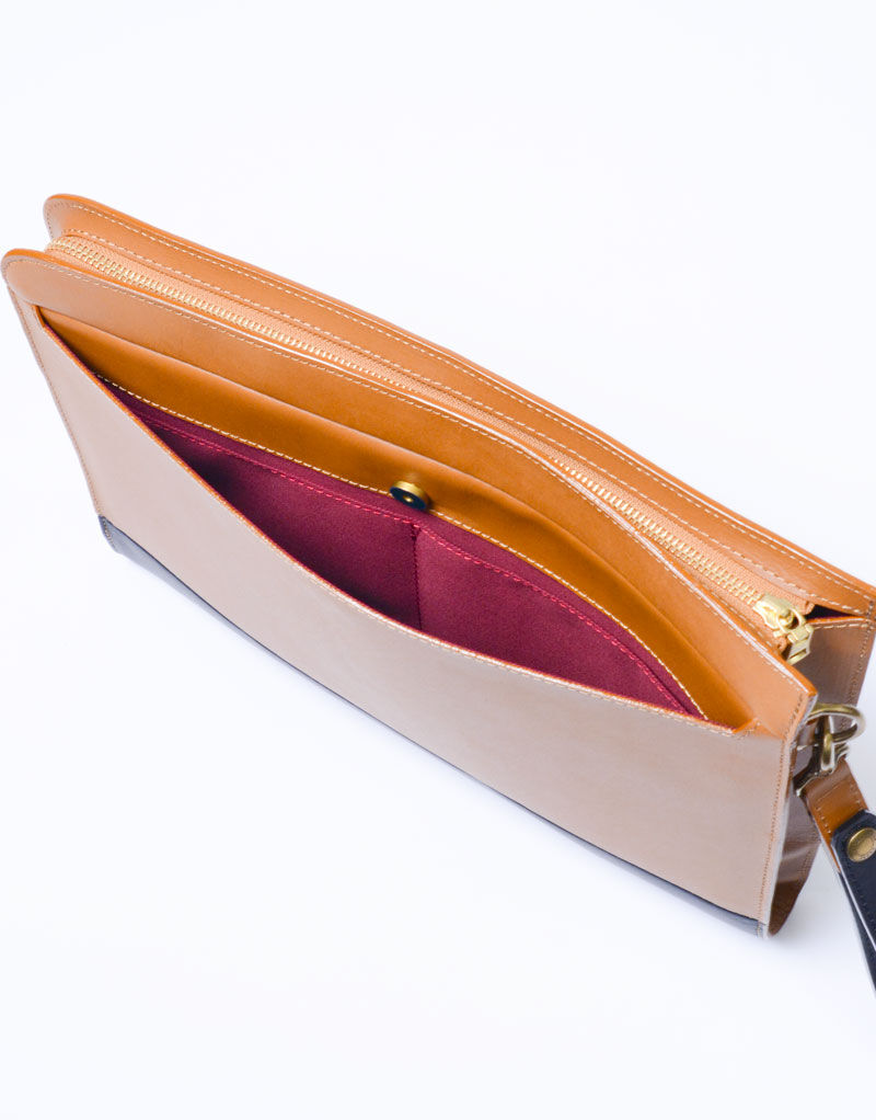 master-piece「Gloss クラッチバッグL」|ハンドバッグ|