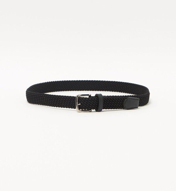 UNITED ARROWS「＜L'arcobaleno＞MESH BELT/ エラスティック メッシュベルト」|ベルト|BLACK
