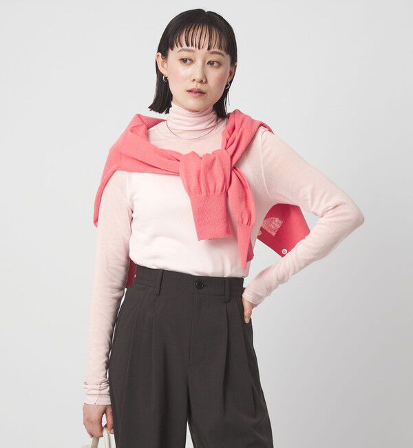 UNITED ARROWS green label relaxing「レディ シアー タートルネック カットソー」|Tシャツ・カットソー|