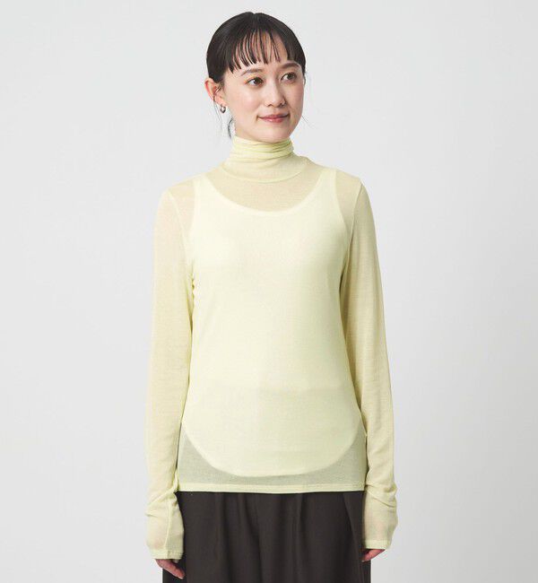 UNITED ARROWS green label relaxing「レディ シアー タートルネック カットソー」|Tシャツ・カットソー|