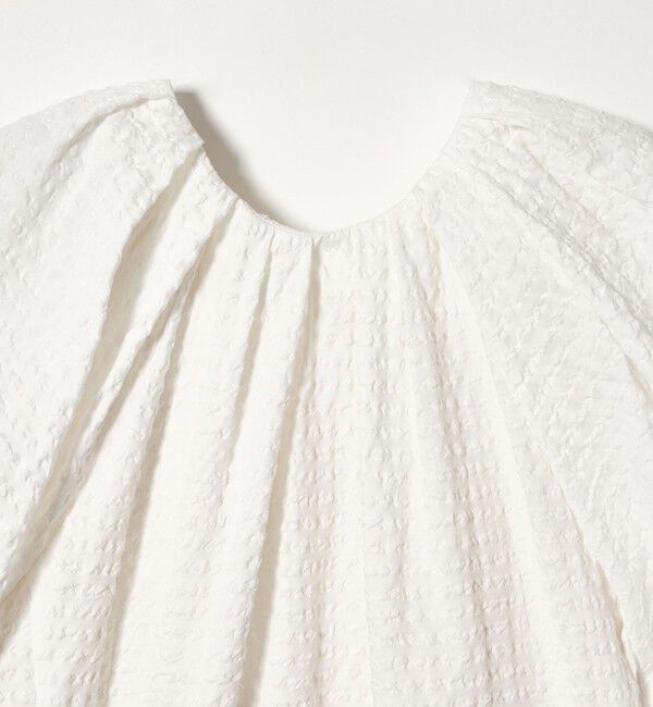 EMMEL REFINES「＜EMMEL REFINES＞EM  パフスリーブ キリカエ ワンピース」|ワンピース|