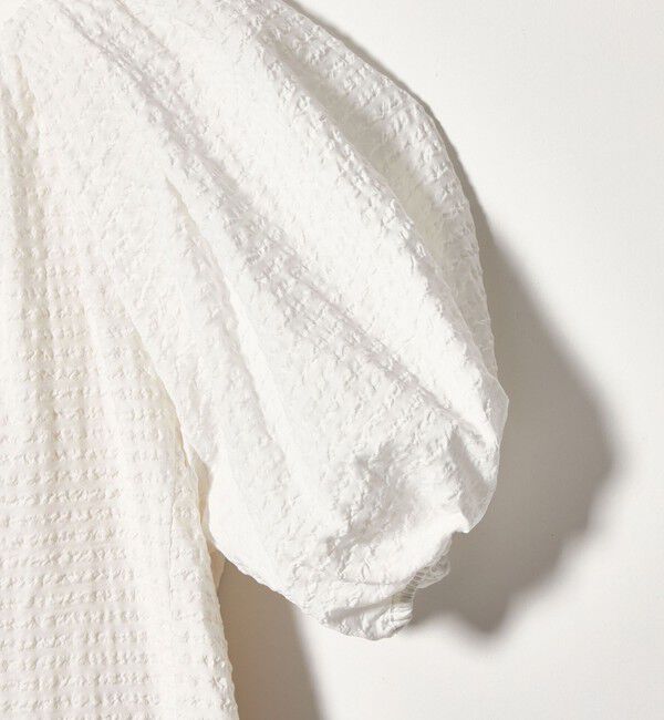 EMMEL REFINES「＜EMMEL REFINES＞EM  パフスリーブ キリカエ ワンピース」|ワンピース|