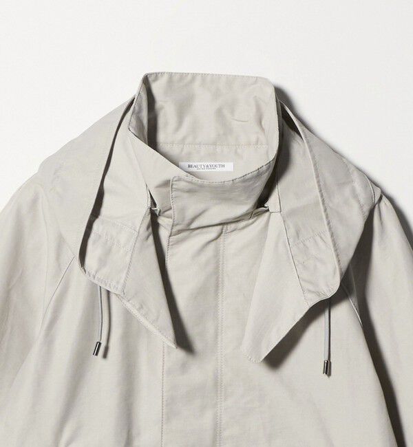 BEAUTY&YOUTH UNITED ARROWS「グログランフード マウンテンパーカー ウォッシャブル はっ水」|その他|