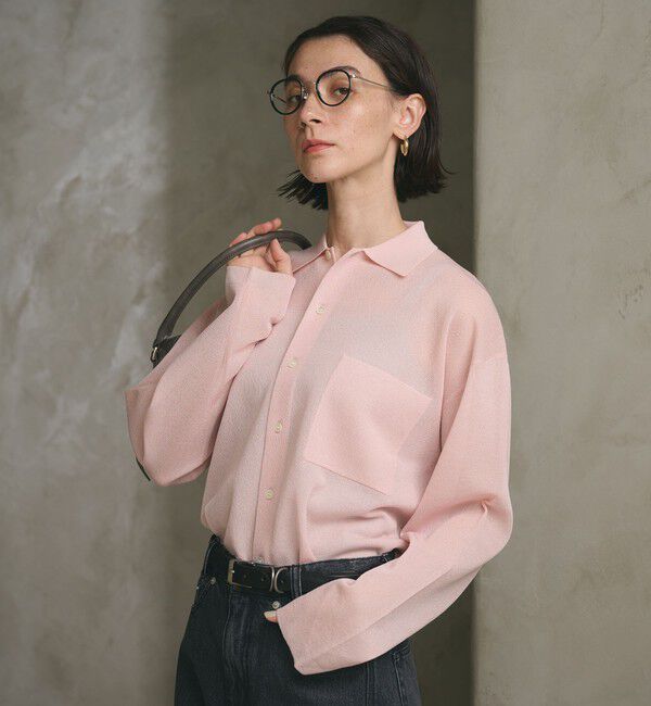 BEAUTY&YOUTH UNITED ARROWS「ミラノリブ シャツカーディガン ウォッシャブル」|カーディガン|