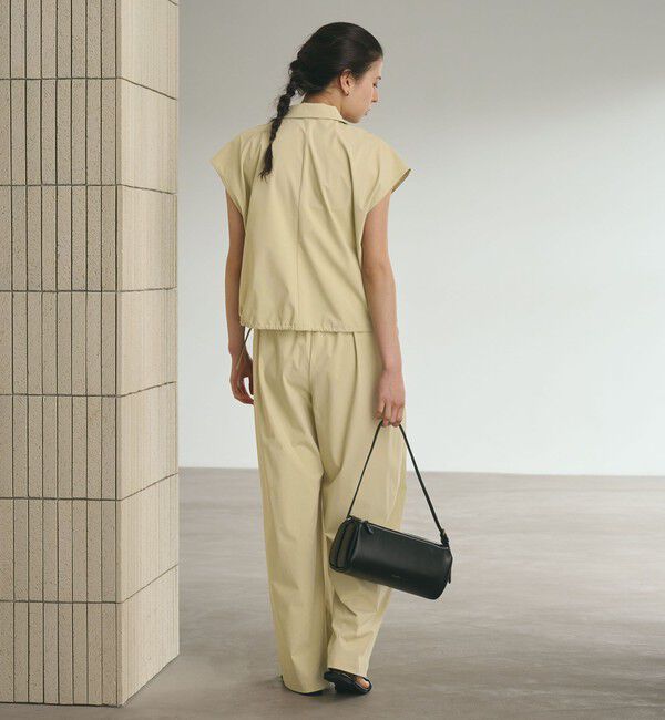 BEAUTY&YOUTH UNITED ARROWS「【WEB限定 Wardrobe DAILY MINIMAL】オープンカラーシャツ＆イージーパンツ 接触冷感 UVカット はっ水」|オールインワン|