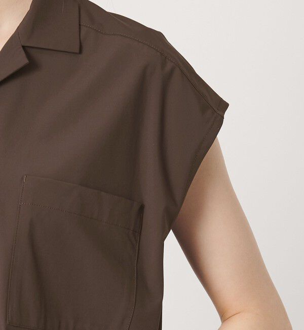 BEAUTY&YOUTH UNITED ARROWS「【WEB限定 Wardrobe DAILY MINIMAL】オープンカラーシャツ＆イージーパンツ 接触冷感 UVカット はっ水」|オールインワン|