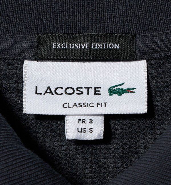 BEAUTY&YOUTH UNITED ARROWS「＜LACOSTE for BEAUTY&YOUTH＞ワントーン ポロシャツ」|ポロシャツ|