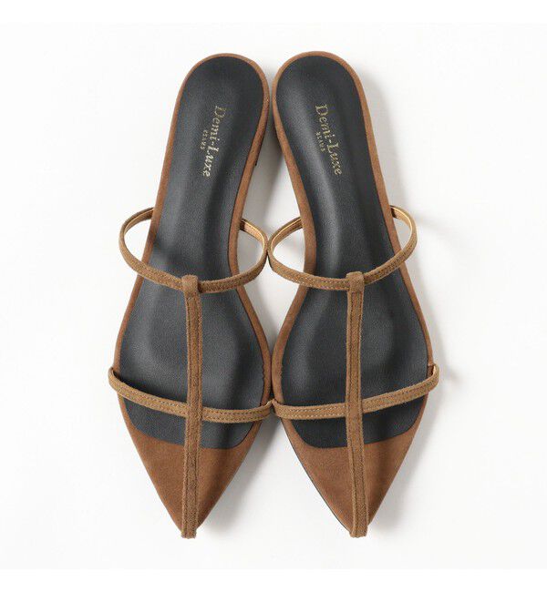 Demi-Luxe BEAMS 「ポインテッド ヌードサンダル .M」|サンダル|