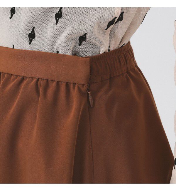 Ray BEAMS 「ランダム タック ボリューム スカート」|スカート|