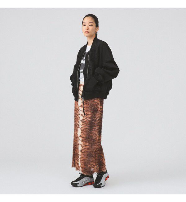 Ray BEAMS 「シャーリング MA-1 ブルゾン」|ブルゾン・スタジャン|