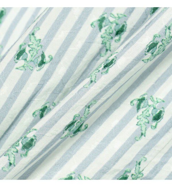 Demi-Luxe BEAMS 「ne Quittez pas / スモール フラワー ギャザー ワンピース」|ワンピース|