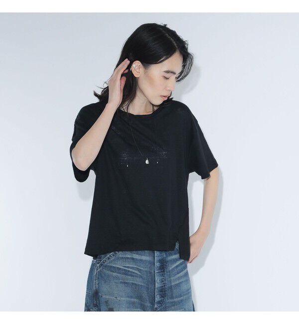 BEAMSBOY「ベルギー リネン ショートスリーブ」|Tシャツ・カットソー|