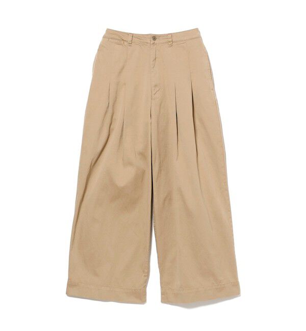 BEAMSBOY「ワイド タック チノ パンツ  ＜着回し力抜群 ＞」|チノ|