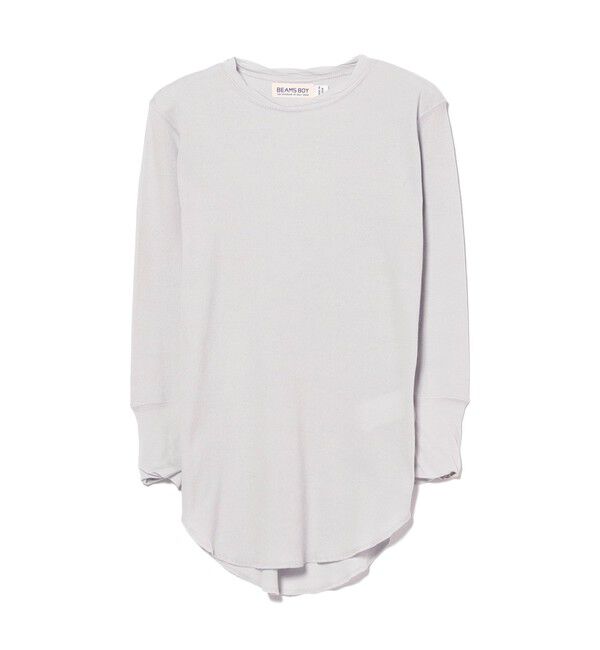 BEAMSBOY「リブ クルー 3/4」|Tシャツ・カットソー|