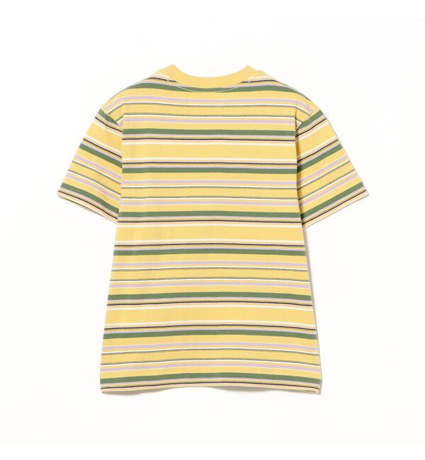 BEAMSBOY「エンブロイダリー マルチボーダー ショートスリーブ Tシャツ」|Tシャツ・カットソー|