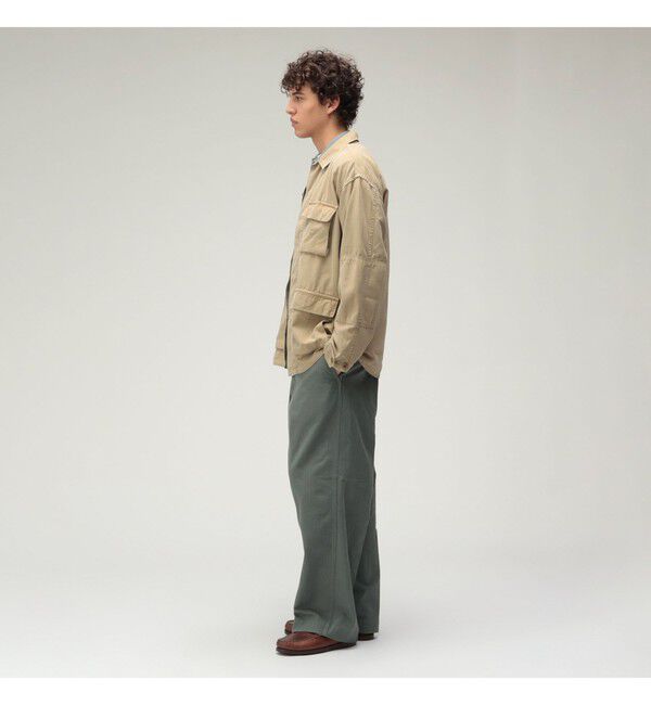 BEAMS PLUS「【別注】REMI RELIEF / Military Shirt Jacket Cotton」|ブルゾン・スタジャン|