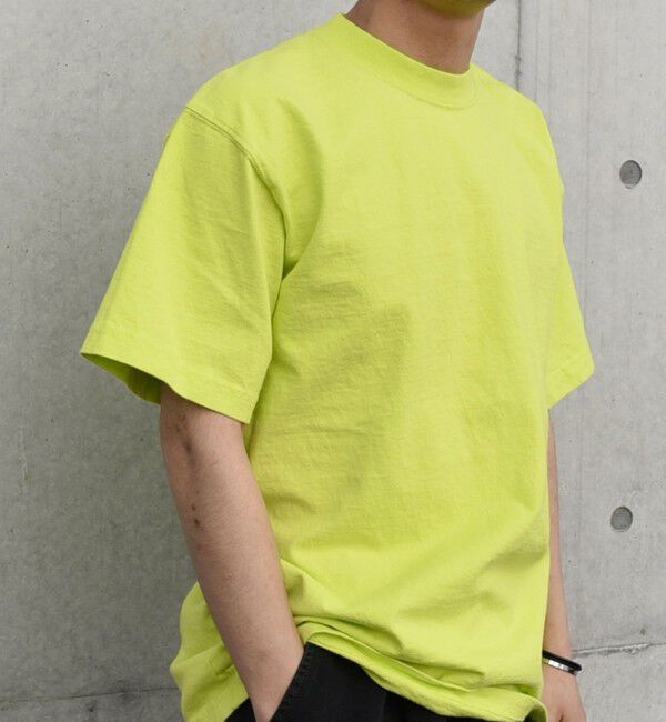 SHIPS any「【SHIPS any別注】LOS ANGELES APPAREL: 8.5oz ガーメントダイ Tシャツ◇」|Tシャツ・カットソー|ミント