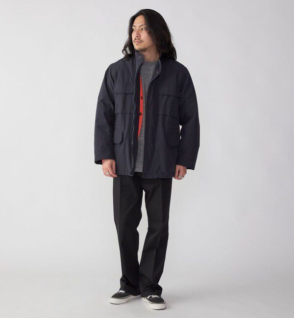 SHIPS「SHIPS: ライト ナイロン 中綿 M-65 ミリタリー ブルゾン」|ミリタリージャケット|