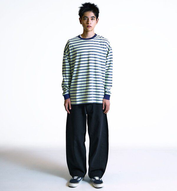 SHIPS「City Ambient Products: 12オンス バレル バギー デニム パンツ」|デニム|