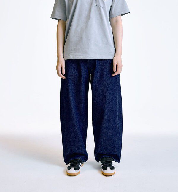 SHIPS「City Ambient Products: 12オンス バレル バギー デニム パンツ」|デニム|
