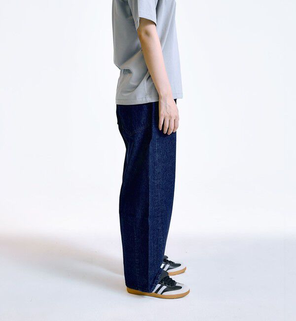 SHIPS「City Ambient Products: 12オンス バレル バギー デニム パンツ」|デニム|