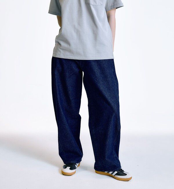 SHIPS「City Ambient Products: 12オンス バレル バギー デニム パンツ」|デニム|