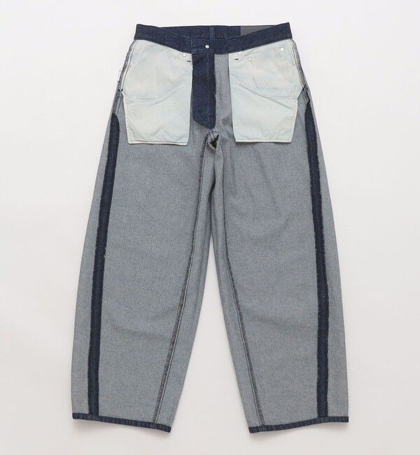 SHIPS「City Ambient Products: 12オンス バレル バギー デニム パンツ」|デニム|