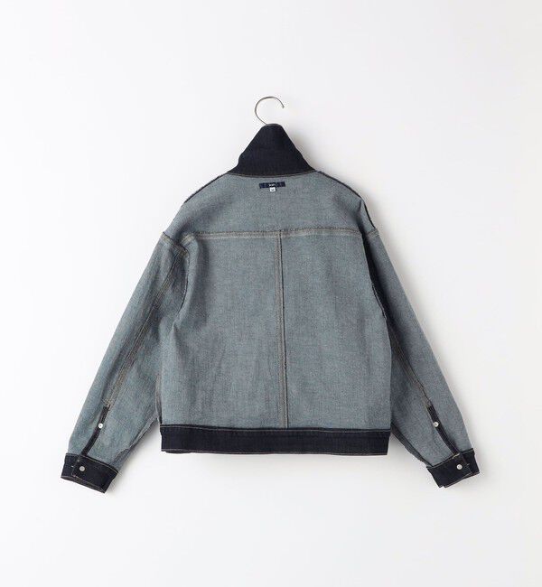 SHIPS KIDS「SHIPS KIDS:140～160m / ヴィンテージ ライク インディゴ デニム ジャケット」|デニムジャケット|