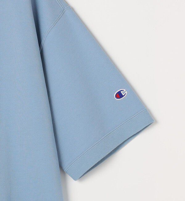 SHIPS any「【SHIPS any別注】Champion: ロゴ 刺繍 スピンドル スウェット Tシャツ 26SS◇」|Tシャツ・カットソー|