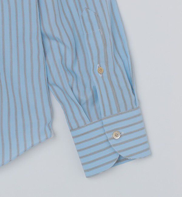 SHIPS「【SHIPS別注】Errico Formicola: DARIO オルタネイト ストライプ シャツ」|シャツ・ブラウス|