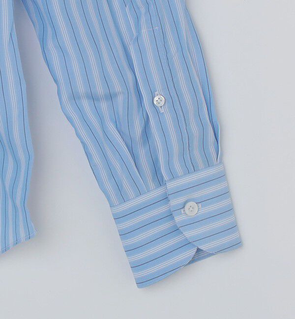 SHIPS「【SHIPS別注】Errico Formicola: DARIO オルタネイト ストライプ シャツ」|シャツ・ブラウス|