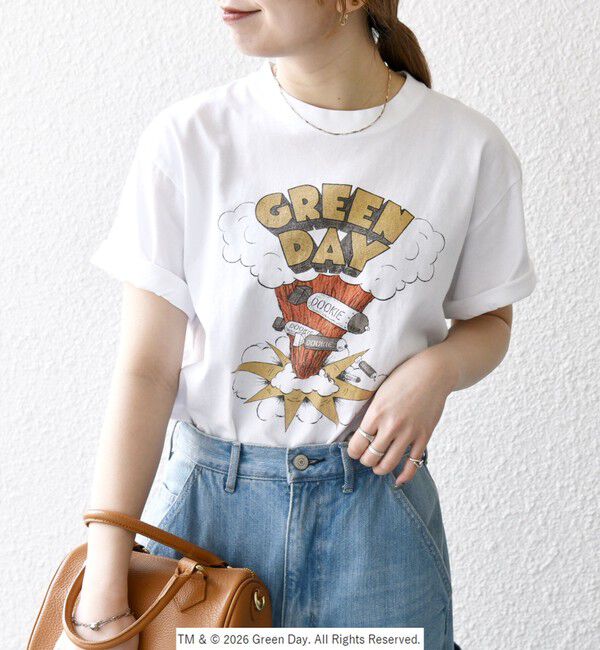 SHIPS any「GOOD ROCK SPEED: ミュージック グラフィック プリント バンド Tシャツ 26SS◇」|Tシャツ・カットソー|ホワイト系その他