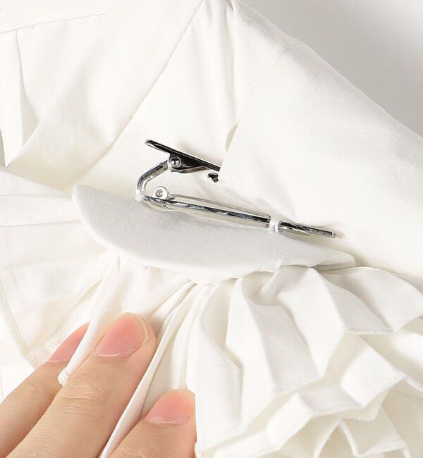 Ballsey「ポリエステルタイプライター ボリュームブラウス」|シャツ・ブラウス|