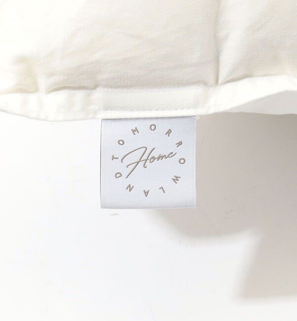 TOMORROWLAND HOME「ホワイトダックダウン ヌードクッション（45cm &times; 45cm）」|クッション・クッションカバー|